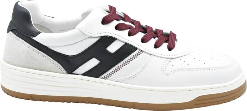 Hogan Geknoopte Sneakers Blauw Wit