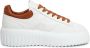 Hogan Gestreept witte leren sneakers - Thumbnail 1