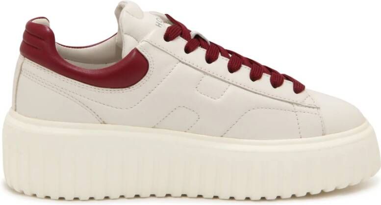 Hogan Gestreepte Veterschoenen met Memory Foam