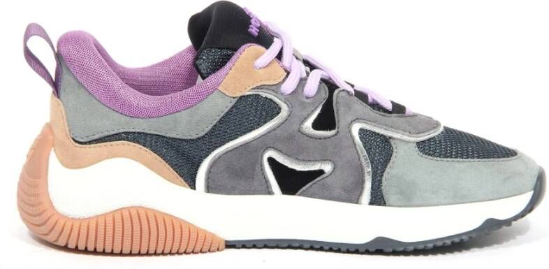 Hogan Glitter Fabric Sneakers