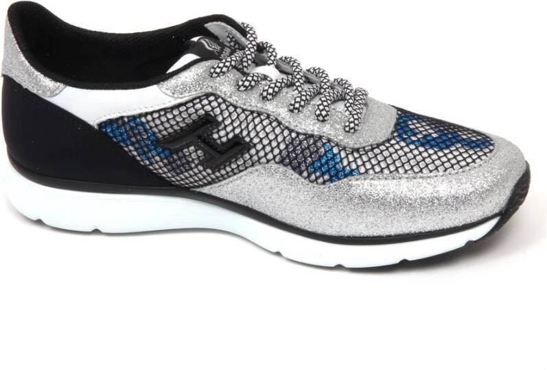 Hogan Glitter Mesh Slip-On Schoen