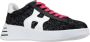 Hogan Glitter Veters Dames Sneakers Black Dames - Thumbnail 1