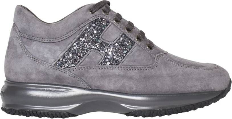 Hogan Grijze Interactieve Sneakers voor Vrouwen