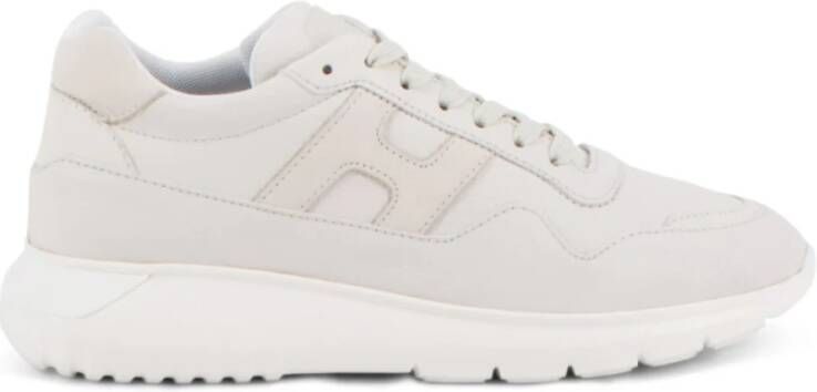 Hogan Grijze Leren Sneakers