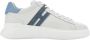 Hogan Grijze Leren Sneakers met H Detail Gray Heren - Thumbnail 5