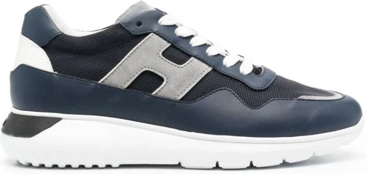 Hogan Grijze Sneakers voor Mannen Multicolor Heren