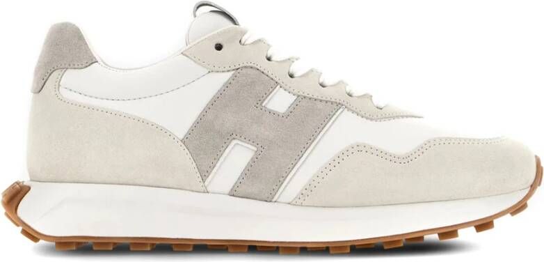Hogan Grijze Suède Sneakers met Memory Foam