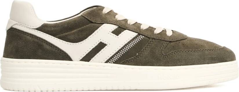Hogan Groene Camo Sneakers