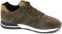 Hogan Groene Fabric Suède Sneaker - Thumbnail 1