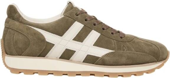Hogan Groene Sneakers Klassiek Ontwerp