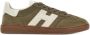 Hogan Groene Veterschoenen Memory Foam Binnenzool - Thumbnail 1