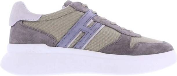 Hogan H580 Allacciato H Slash Sneakers Grijs Heren