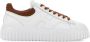 Hogan Witte H-Stripes Sneakers White Heren - Thumbnail 1