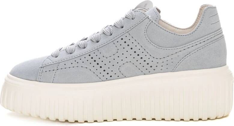 Hogan H-Stripes Suede Sneaker