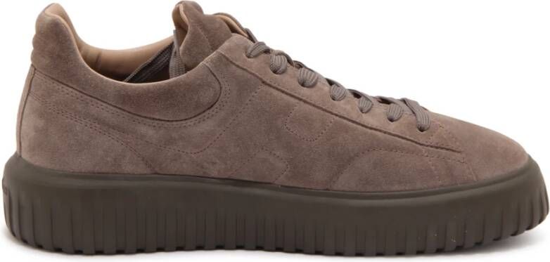 Hogan H-Stripes Suède Sneakers