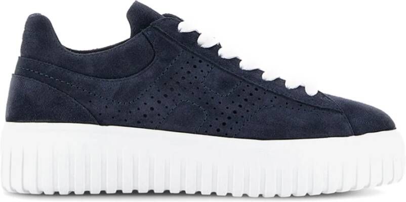 Hogan H-Stripes Suède Sneakers