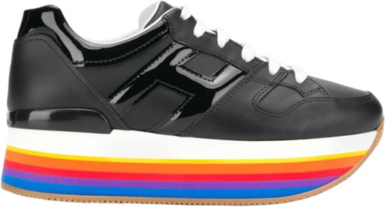 Hogan H421 Micro Rainbow Platform Sneaker