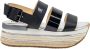 Hogan H432 Leren Sleehak Sandalen - Thumbnail 1