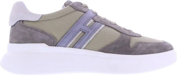Hogan H580 Allacciato H Slash Sneakers Grijs Heren
