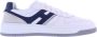 Hogan Italiaanse Leren Sneakers voor Heren White Heren - Thumbnail 1