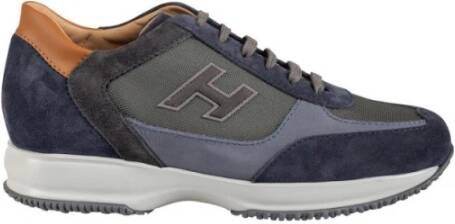 Hogan Blauwe Interactive H Sneakers Blue Heren