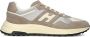 HOGAN Lage Sneakers Heren Hyperlight Allacciato Maat: 10 Materiaal: Suède Kleur: Wit - Thumbnail 1