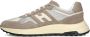 HOGAN Lage Sneakers Heren Hyperlight Allacciato Maat: 42 Materiaal: Suède Kleur: Wit - Thumbnail 1