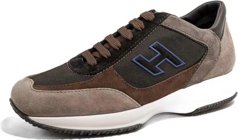 Hogan Heren Interactive Aw23 Schoenen Bruin Heren