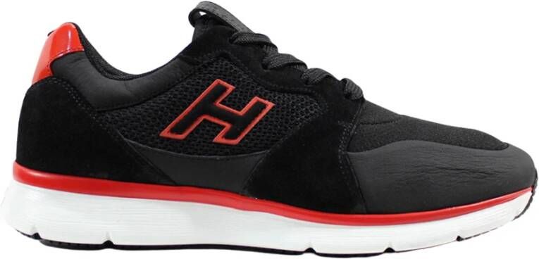 Hogan Heren Sneakers H254 Stijl Zwart Heren