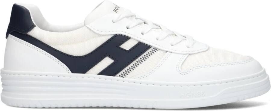 HOGAN Lage Sneakers Heren Hxm6300fg70 Maat: 47 Materiaal: Leer Kleur: Wit