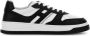 Hogan Sneakers van tweedelig leer met verlengde H Black Heren - Thumbnail 3
