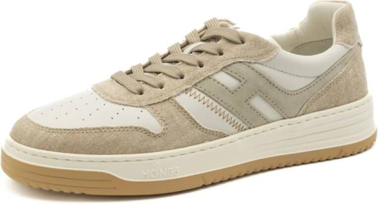 Hogan Heren Veterschoenen Beige Heren