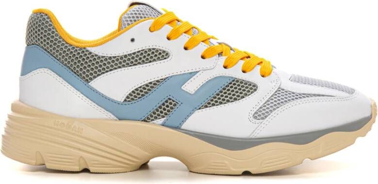 Hogan High-top sneaker met contrastdetails