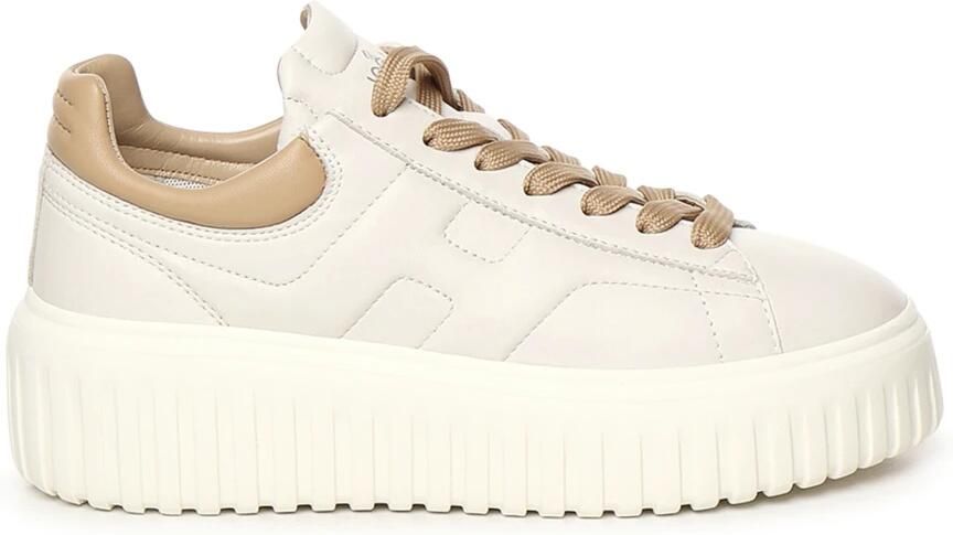 Hogan H-Stripes sneaker van leer met logo