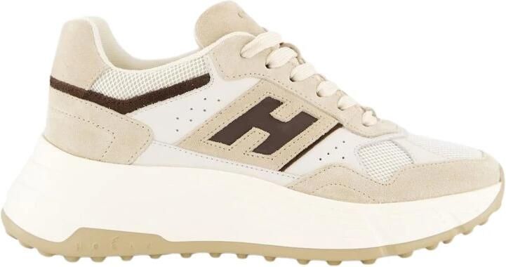 Hogan Beige Sneaker voor Dames