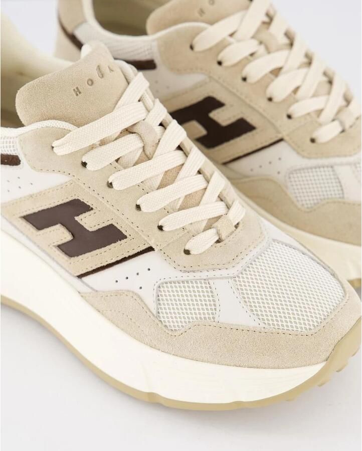 Hogan Beige Sneaker voor Dames - Foto 2