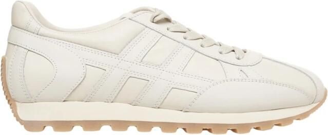 Hogan Beige Sneakers Afgerond Ontwerp Luxe Comfort - Foto 2