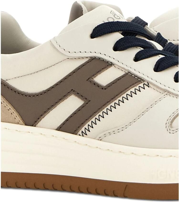 Hogan Beige Sneakers voor Mannen Aw25