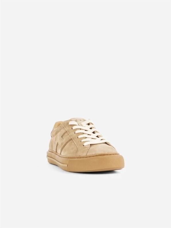 Hogan Beige Suède Leren Sneakers