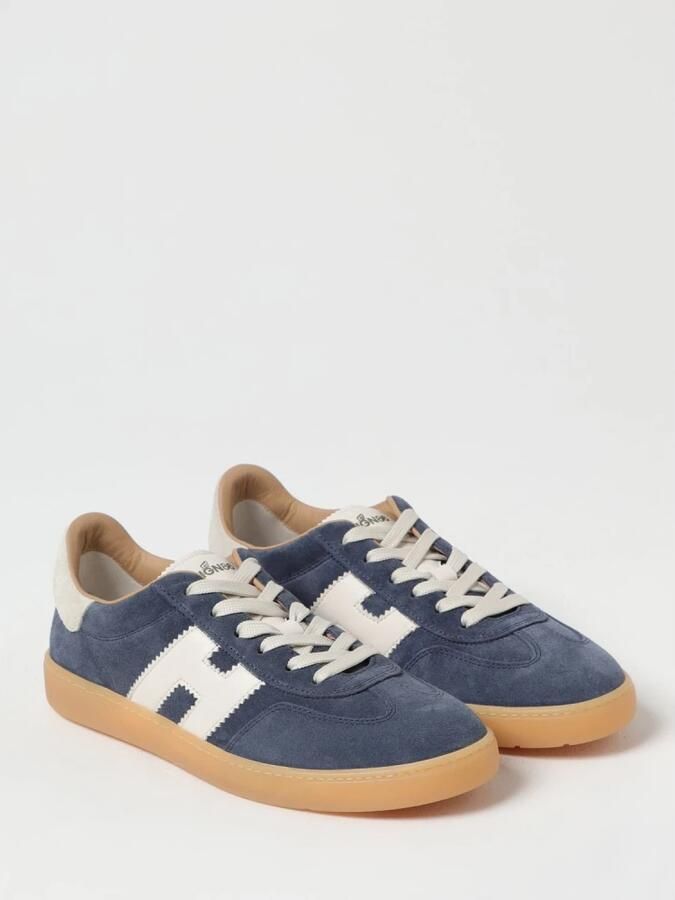 Hogan Blauwe Platte Schoenen voor Vrouwen