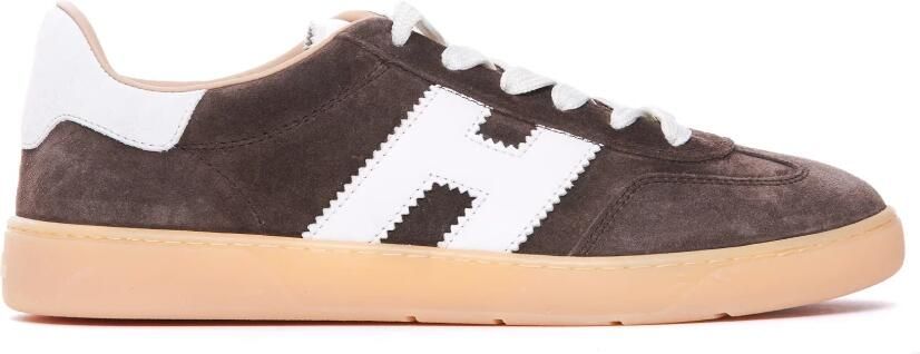 Hogan Bruine Sneakers voor Mannen