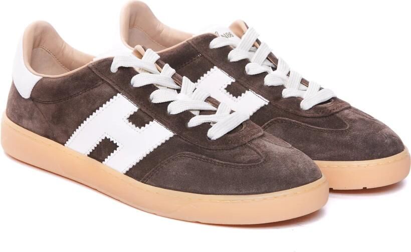 Hogan Bruine Sneakers voor Mannen - Foto 2