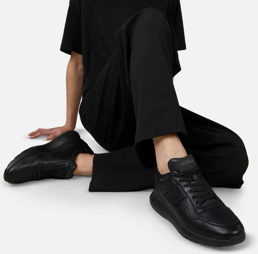 Hogan Sneaker 100% samenstelling Productcode: Hxm00N00010Klab999 Black Heren