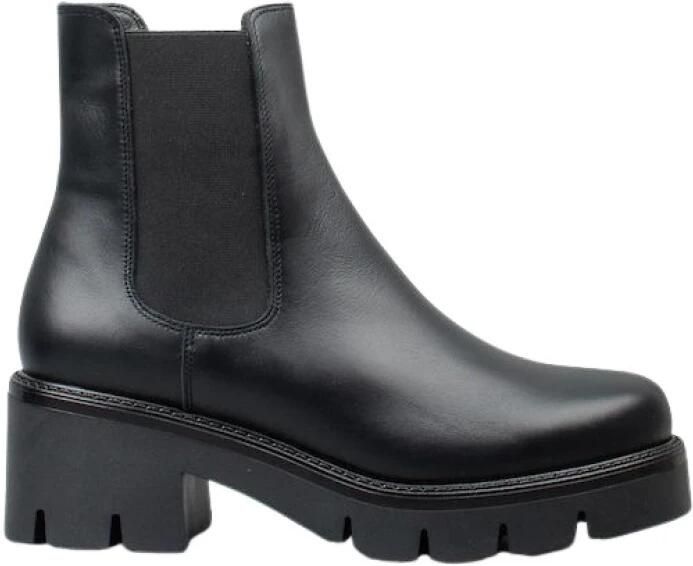 Hogan Chelsea boots met elastische inzet en plateauzool