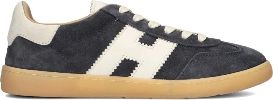 HOGAN Lage Sneakers Cool Allacciato H Suède Blauw