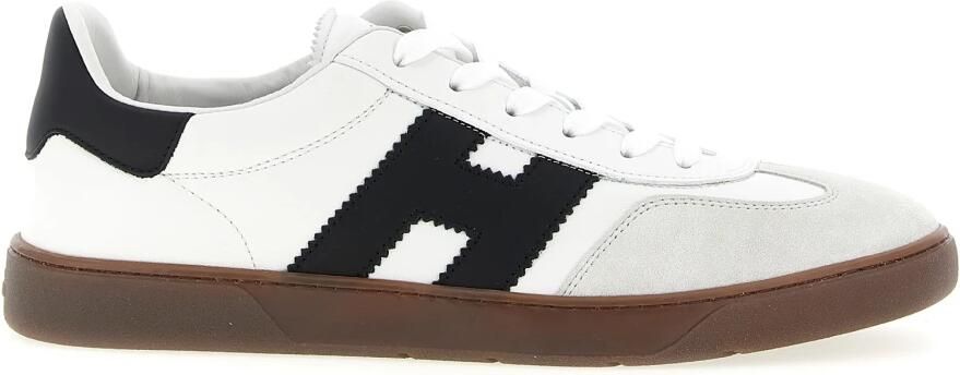 Hogan Sneakers van glad leer voor heren White Heren