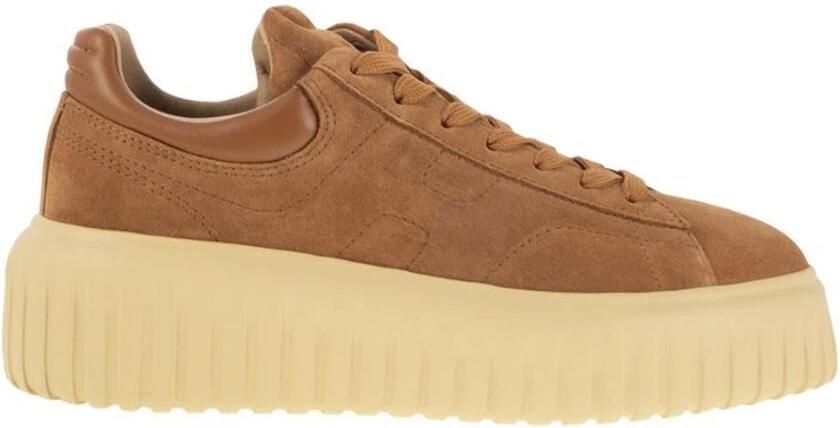 Hogan Cool Suede Platform Sneakers