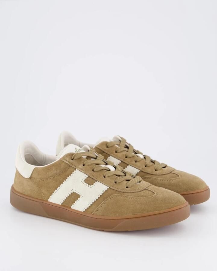 HOGAN Lage Sneakers Heren Cool Allacciato H 5 Suède Bruin - Foto 5
