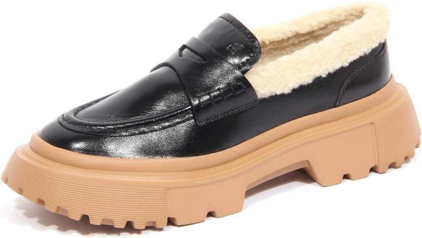 Hogan Eco-Fur Loafers