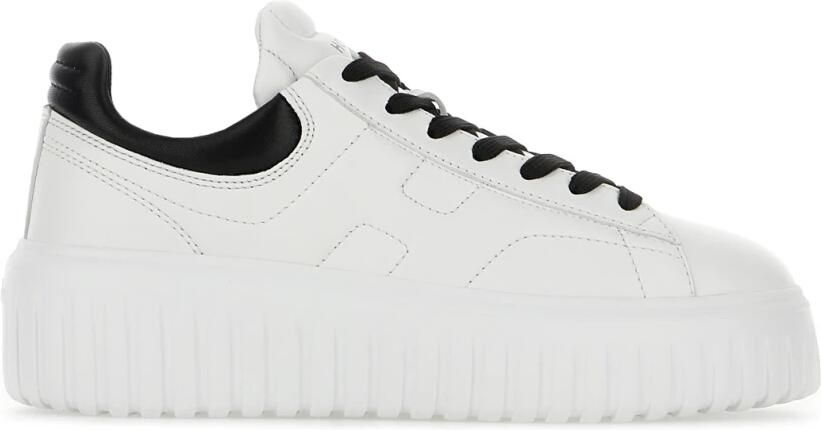 Hogan H-Stripes Leather Sneakers
